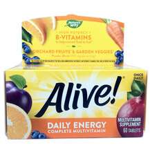 Nature's Way, Alive! Daily Energy Multi, 60 Tablets