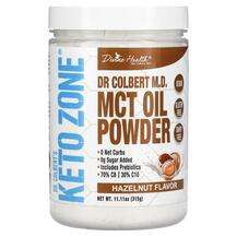Divine Health, Dr. Colbert's Keto Zone MCT Oil Powder Hazelnut...