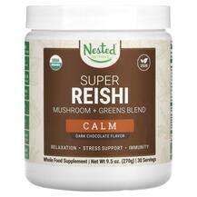 Nested Naturals, Super Reishi Calm Dark Chocolate, 270 g