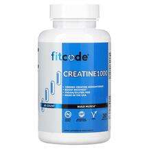 FitCode, Креатин, Creatine1000 1000 mg, 60 капсул