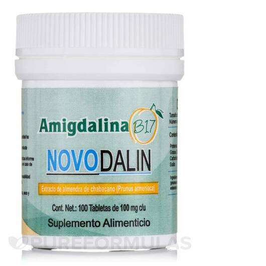 Основное фото товара Novodalin, Витамин B17, B17 Amigdalina 100 mg, 100 таблеток
