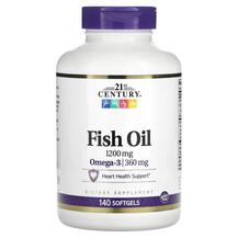 Fish Oil 1200 mg Рыбий жир 1200 мг 21st Century