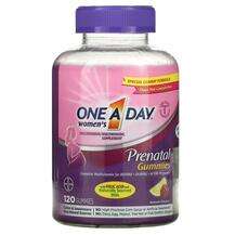 One-A-Day, Prenatal Gummies, Мультивітаміни для вагітних, 120 ...