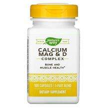 Nature's Way, Calcium Mag & D, Кальцій Магній Вітамін D3, ...