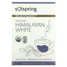 Solspring Biodyanimic Organic Himalayan White Tea 18 Tea Bags,...