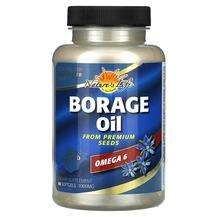 Natures Life, Borage Oil 1000 mg, Олія Бурачника, 60 капсул