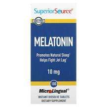 Superior Source, Мелатонин, Melatonin 10 mg, 100 таблеток