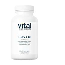 Лляна олія Flax Oil Vital Nutrients 100 капсул