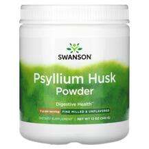 Swanson, Psyllium Husk Powder, Лушпиння подорожника, 340 г