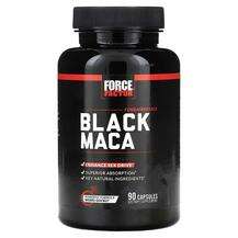 Force Factor, Black Maca, Мака, 90 капсул