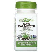 Nature's Way, Saw Palmetto Berries 585 mg, 100 Vegan Capsules