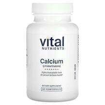 Vital Nutrients, Calcium Citrate/Malate, 100 Vegan Capsules