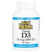 Фото товара Vitamin D3 25 mcg 1000 IU Фото товара Natural Factors, Витамин D, Vitamin D3 25 mcg 1000 IU, 90 таблето