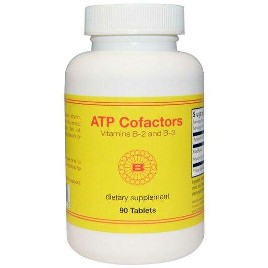 Основне фото товара Optimox Corporation, ATP Cofactors, Вітамін B2 Рибофлавін, 90 ...