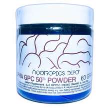 Nootropics Depot, Alpha GPC 50% Powder, Альфа-гліцерилфосфоріл...