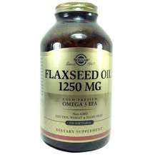 Solgar, Flaxseed Oil 1250 mg, 250 Softgels