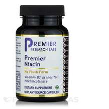 Premier Research Labs, Ниацин, Premier Niacin No Flush Form, 6...