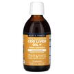 Wild Norwegian Cod Liver Oil + Orange, Олія печінки тріски, 25...