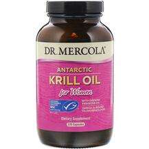 Dr. Mercola, Antarctic Krill Oil for Women, Олія Антарктичного...