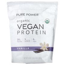 Pure Power Organic Vegan Protein Vanilla Протеин Веганский