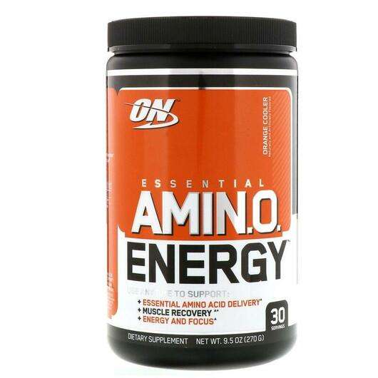 Основне фото товара Optimum Nutrition, Amin.O. Energy, Амінокислоти, 270 г