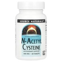 N-ацетилцистеїн N-Acetyl Cysteine 600 mg Source