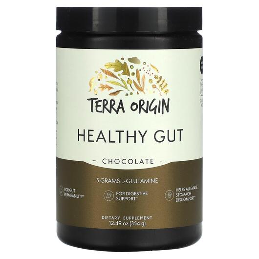 Основне фото товара Terra Origin, Healthy Gut Chocolate, Підтримка кишківника, 354 г