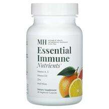 MH, Мультивитамины, Essential Immune Nutrients, 60 капсул