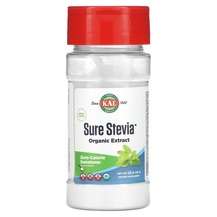 KAL, Organic Sure Stevia Extract, Стевія, 40 г