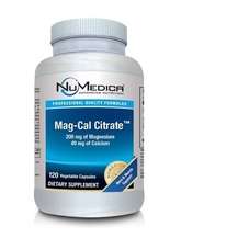 Mag-Cal Citrate Кальций Магний NuMedica 120 капсул