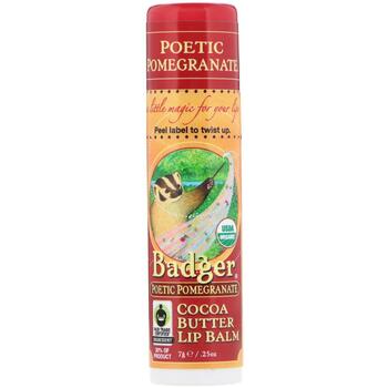 Купить Organic Cocoa Butter Lip Balm Poetic Pomegranate . 7 g