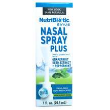 NutriBiotic, Nasal Spray Plus, Спрей назальний, 29.5 мл