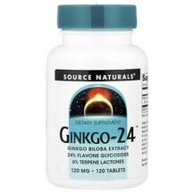 Гінкго-24 120 мг Ginkgo-24 120 mg 120 Source
