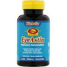 Nutrex Hawaii, BioAstin EyeAstin Hawaiian Astaxanthin 6 mg, 60...