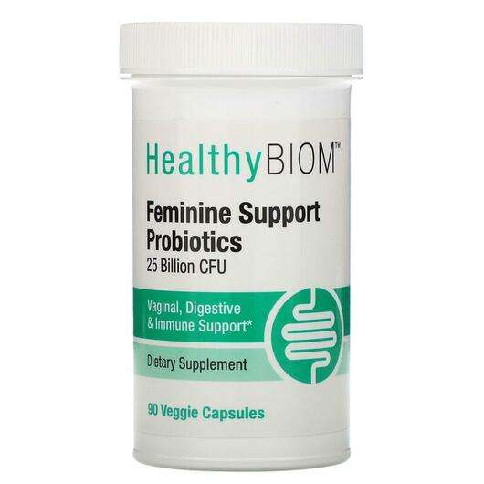 Основное фото товара HealthyBiom, Варинальные пробиотики, Feminine Support Probioti...