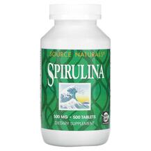 Спіруліна 500 мг Spirulina 500 mg 500 Source Naturals