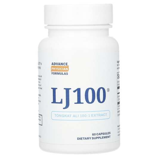 Основне фото товара Advance Physician Formulas, LJ 100 25 mg, Тонгкат Алі 100 мг, ...