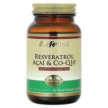 LifeTime, Resveratrol Acai & Co-Q10, 60 Vegetarian Capsules