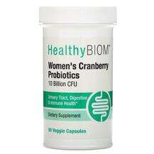 HealthyBiom, Women's Cranberry Probiotics 10 Billion CFU,...