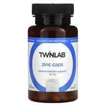 Twinlab, Цинк, Zinc Caps 30 mg, 100 капсул