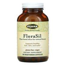 Flora, Диоксид кремния, FloraSil, 90 капсул