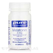 Melatonin 3 mg Мелатонин Pure Encapsulations