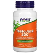 TestoJack 300 mg Тонгкат Али 300 мг Лонгджек NOW