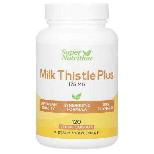 Основное фото товара Milk Thistle Plus with Turmeric Extract and Artichoke, Расторопша