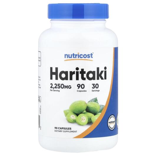 Основне фото товара Haritaki Основне фото товара Nutricost, Haritaki, Харітакі, 90 капсул