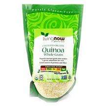 Now, Certified Organic Quinoa Whole Grain, 454 g