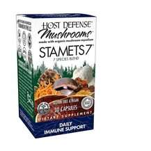 Гриби Organic Stamets 7 Host Defense Mushrooms 30 капсул Гриби Organic Stamets 7 Host Defense Mushrooms 30 капсул
