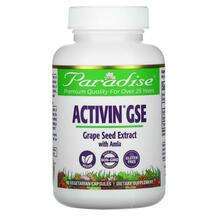Paradise Herbs, ActiVin Grape Seed Extract, 90 Vegetarian caps...