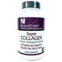 Rejuvicare, Super Collagen Collagen Hydrolysate 500 mg, 90 Cap...