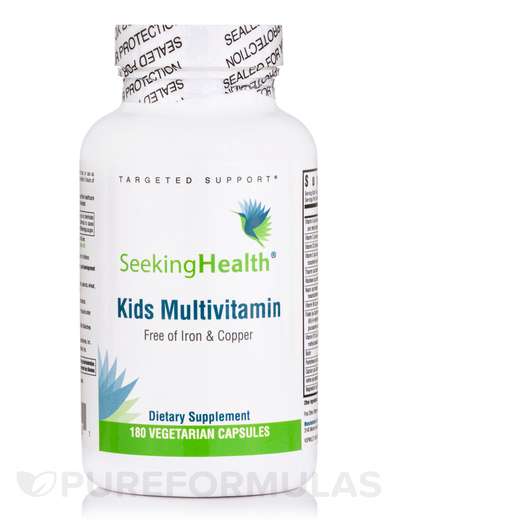 Основное фото товара Мультивитамины для детей, Kids Optimal Multivitamin Iron and C...